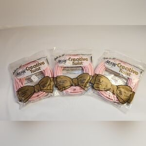 3 packages MPR Creative Twist Pink KCT-3PK 6yds